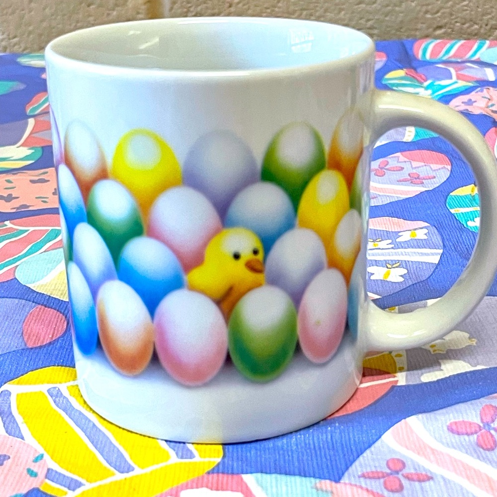 Vintage Easter Coffee Cup